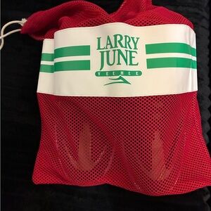 Nike Red and Green Athletic Shoes